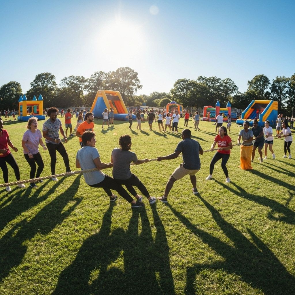 Outdoor field day games