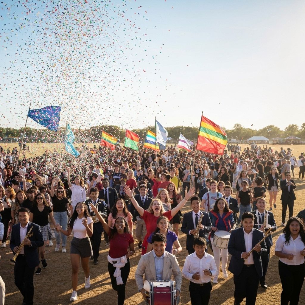 School event celebration