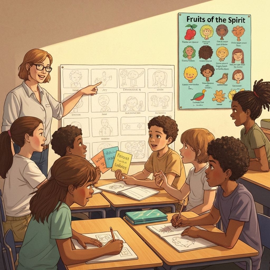 Learning about Fruits of the Spirit